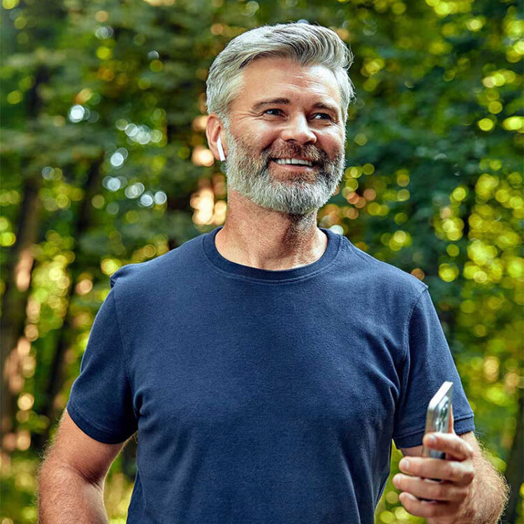 Man enjoying luxury retirement at Malmo Village