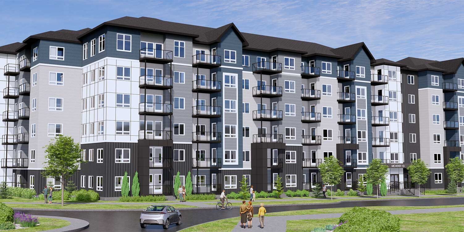 Edmonton 55+ Apartment Building Exterior