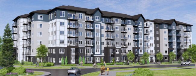 Edmonton 55+ Apartment Building Exterior
