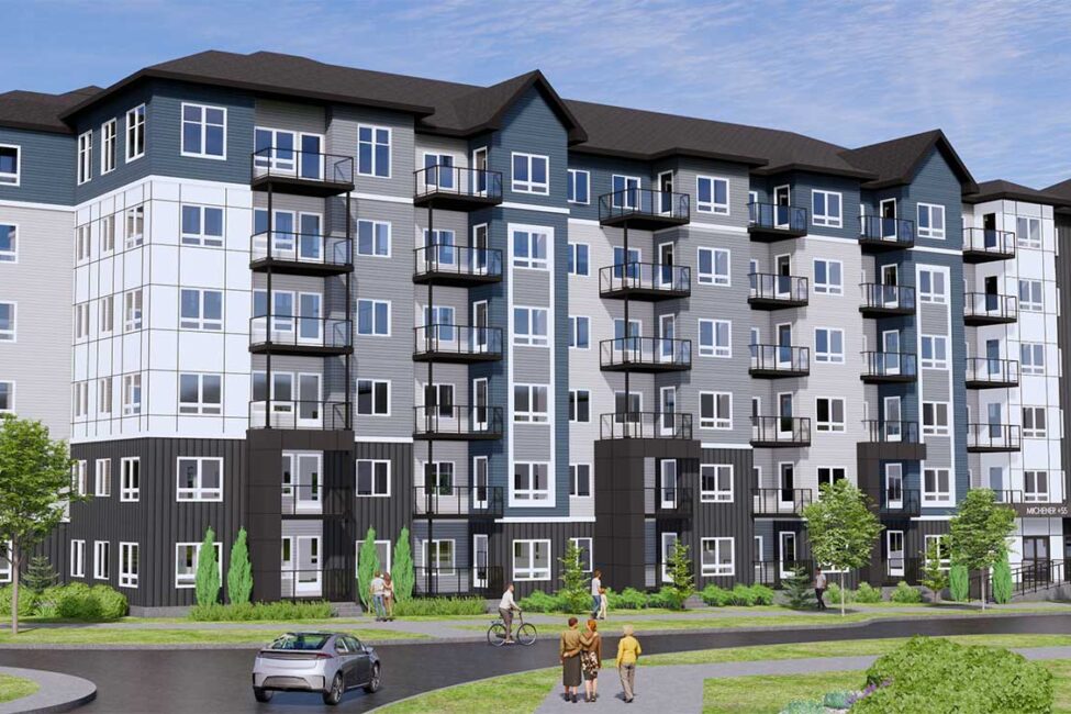 Edmonton 55+ Apartment Building Exterior