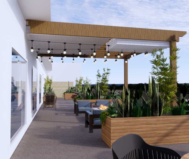 Exceptional Rooftop Patio Amenities
