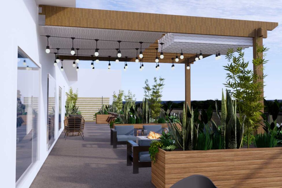 Exceptional Rooftop Patio Amenities