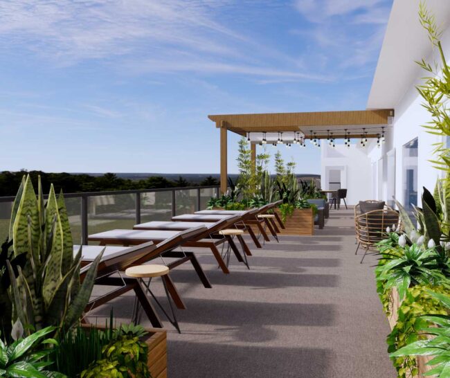 Rooftop Patio Amenities