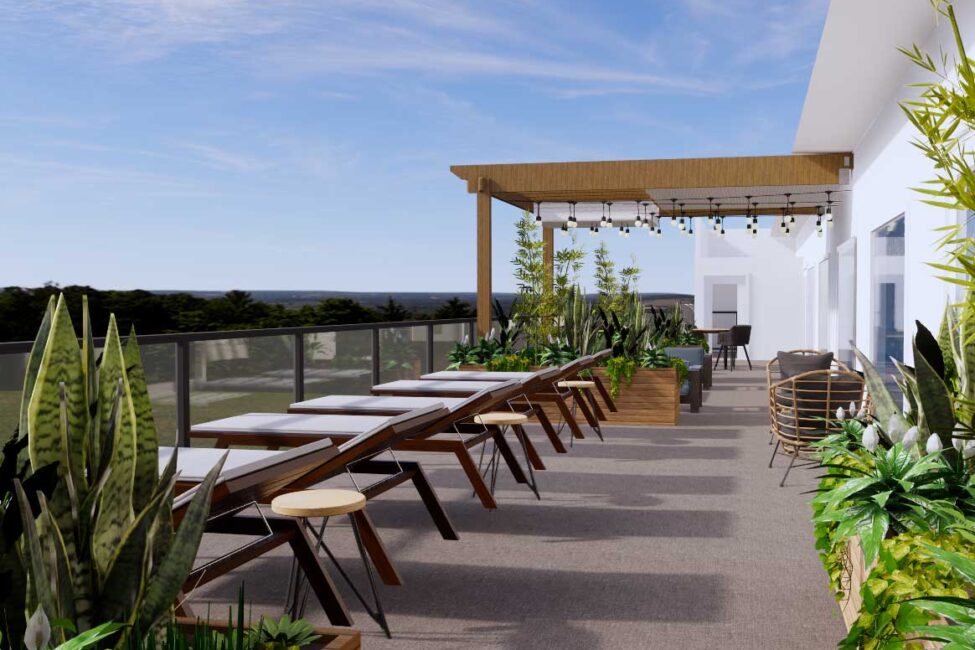 Rooftop Patio Amenities